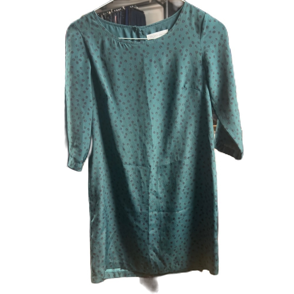 _BCBG Green & Black Dress - Size Extra Extra Small Excellent Pre-Owned $22_
